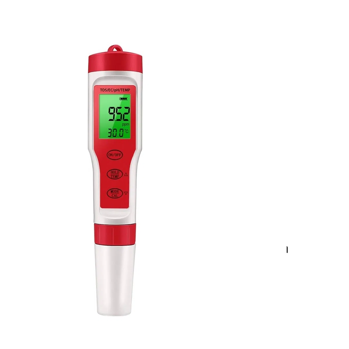 Zestaw do badania wody, 4/5 w 1 miernik pH TDS EC ORP zasolenie S. G temperatury z podświetleniem cyfrowy monitor jakości wody tester do akwarium(5 in 1 ph meter)