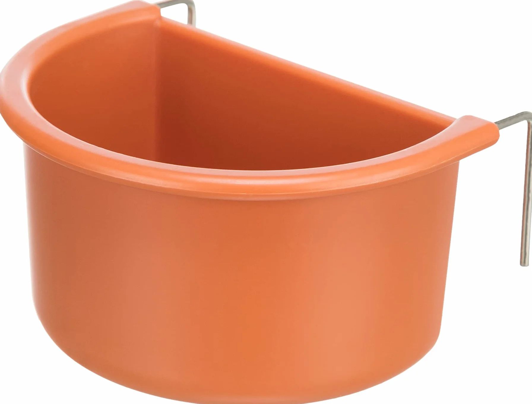 Trixie 5477 - Plastikowy zestaw do jadalni wiszący z drutu, 75 i 85 ml, różne kolory, 2 sztuki